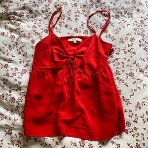Red Madewell tank top